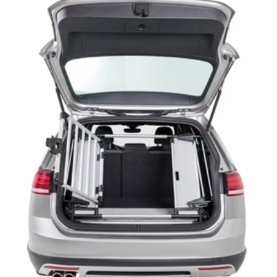 Kofferraumzaun Aluminium / Kunststoff Grau / Schwarz 94-114X69 CM